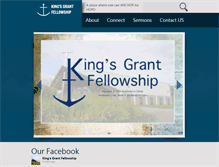 Tablet Screenshot of kingsgrantfellowship.com